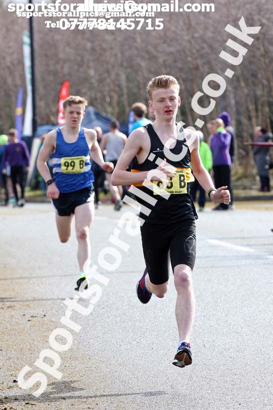 Senior mens Good Friday Elswick Harriers Relay, Newburn, Newcastle. Photo: David T. Hewitson/Sports for All Pics